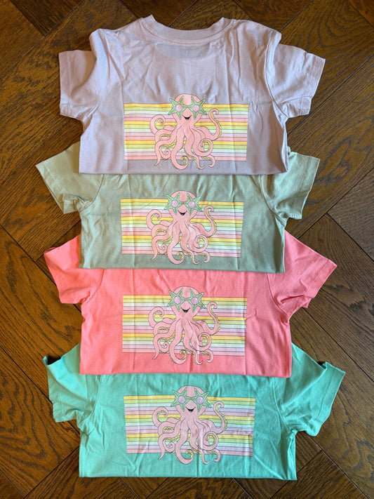 Seaside Disco - Kid's Short Sleeve T-Shirt