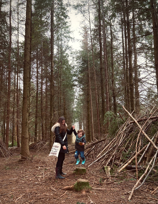 ADVENTURES IN THE WILD - Organic Cotton Tote Bag - Little Mate Adventures