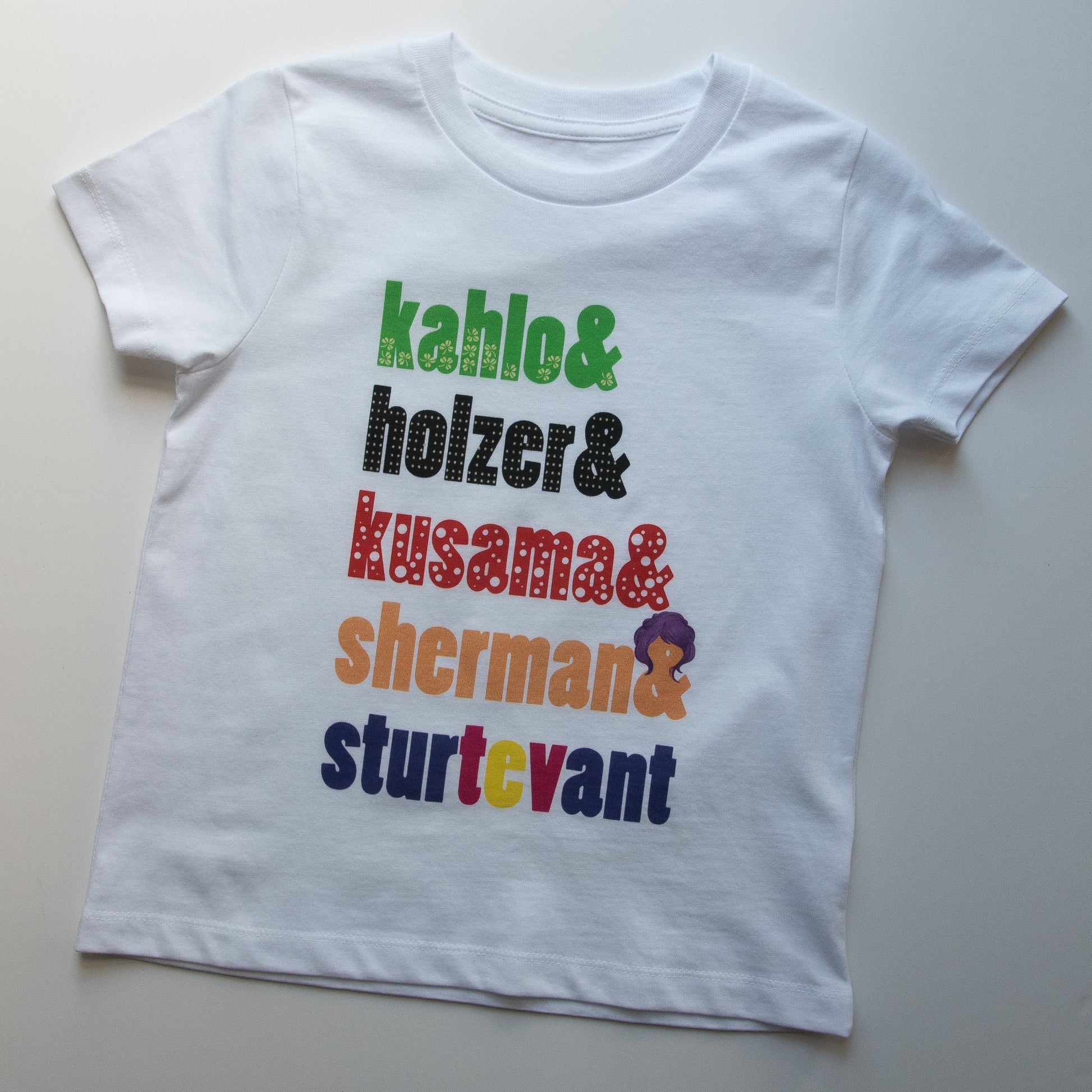 FEMALE ARTIST MATES - Short Sleeve Toddler + Youth Tee - Little Mate Adventures