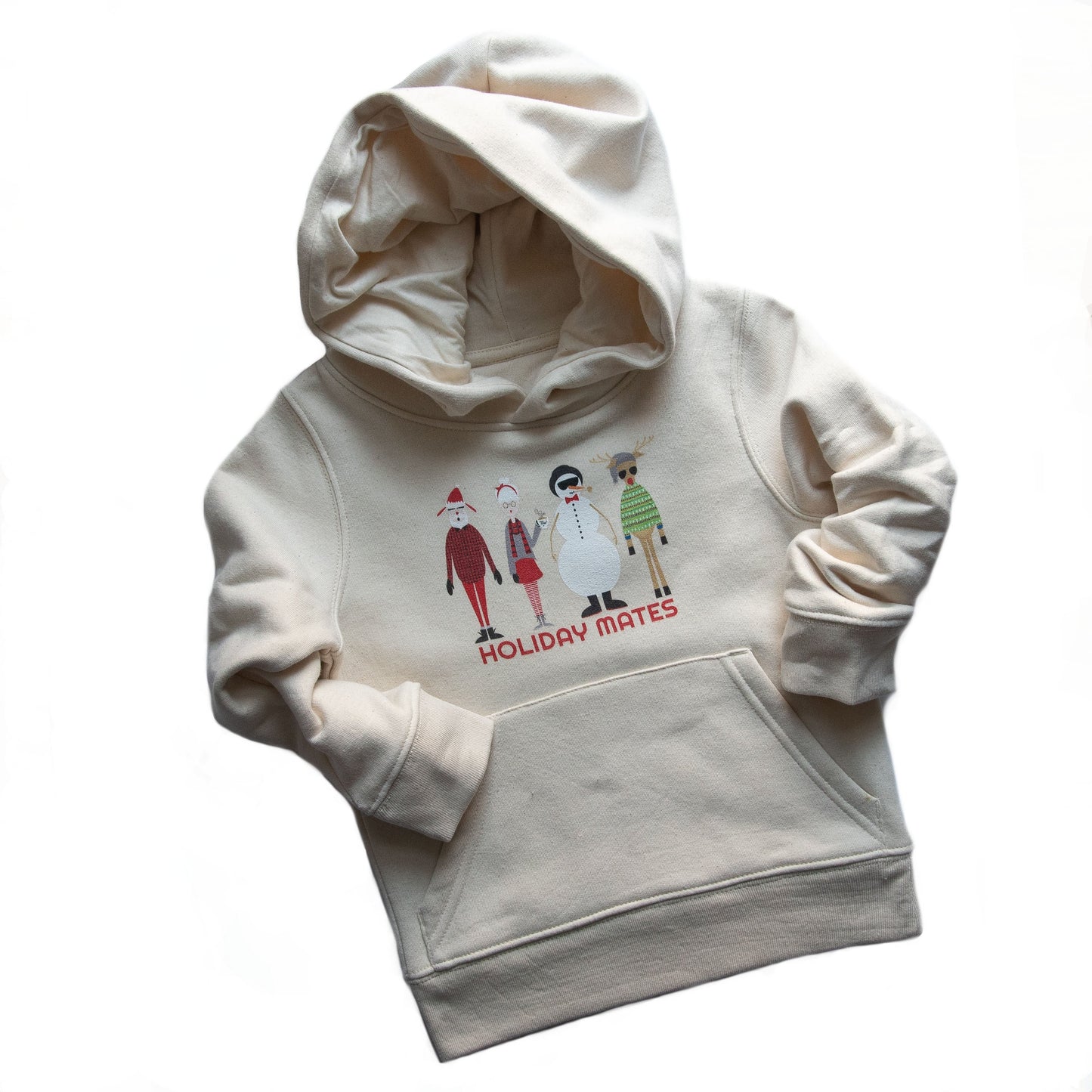 HOLIDAY MATES - Toddler + Youth Hoodie Sweatshirt - Little Mate Adventures