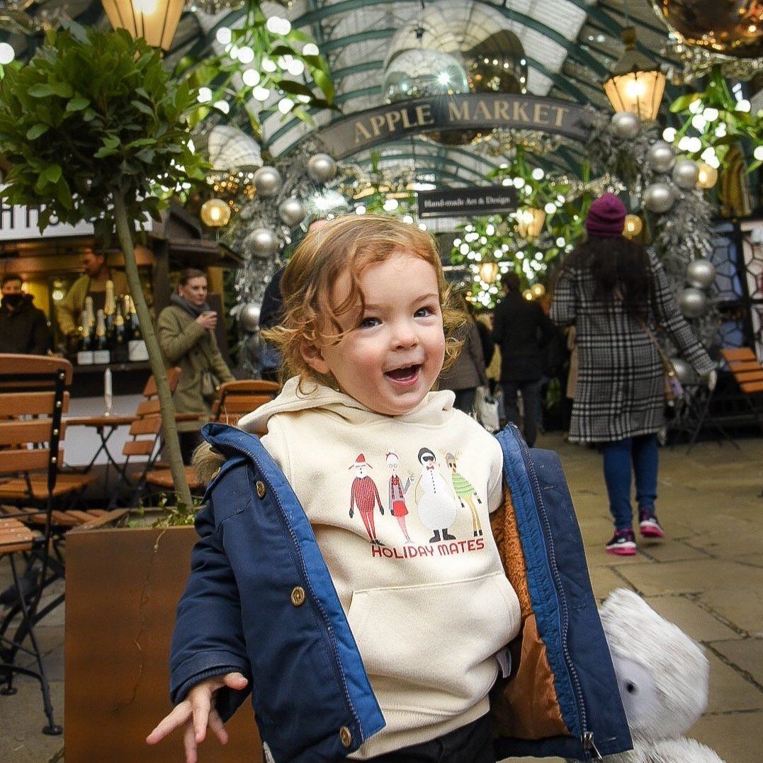HOLIDAY MATES - Toddler + Youth Hoodie Sweatshirt - Little Mate Adventures