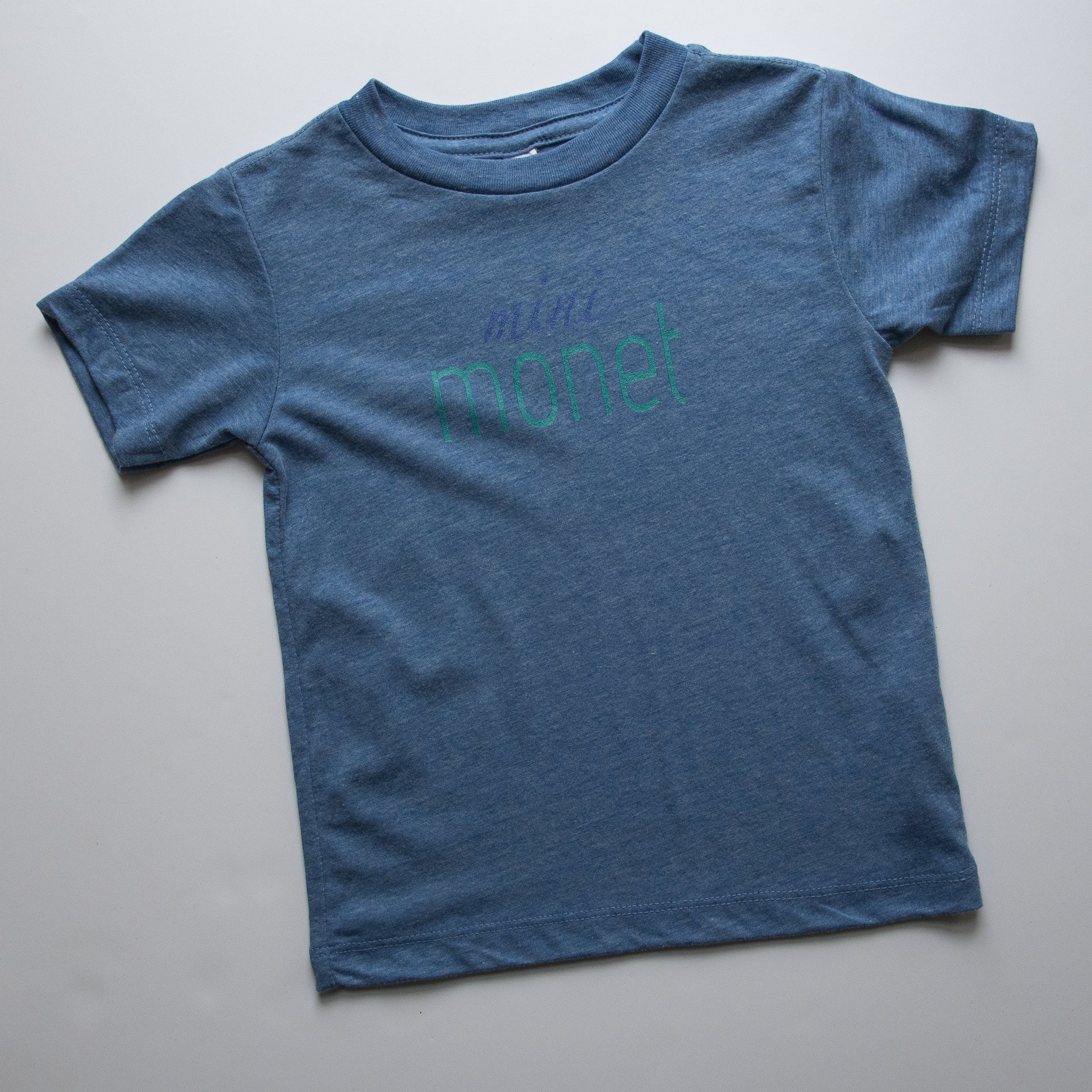 MINI MONET - Short Sleeve Toddler Tee - Little Mate Adventures