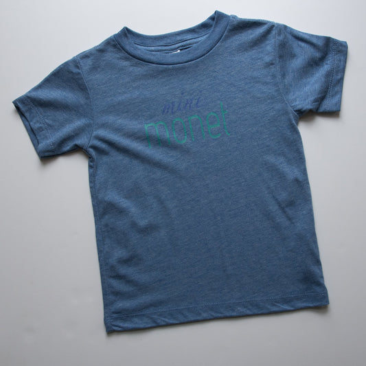 MINI MONET - Short Sleeve Toddler Tee - Little Mate Adventures