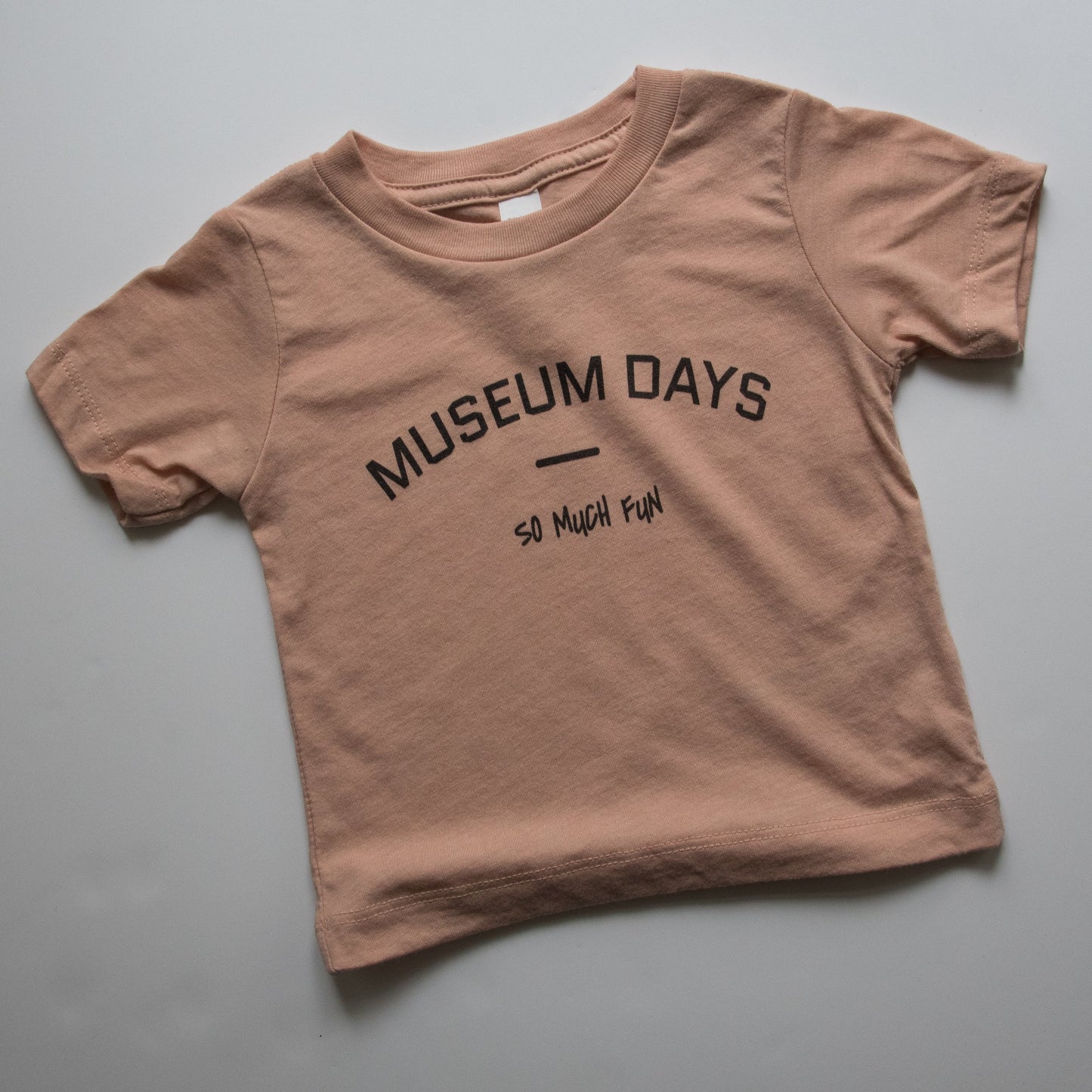 MUSEUM DAYS SO MUCH FUN - Short Sleeve Baby Tee - 3 COLORS! - Little Mate Adventures