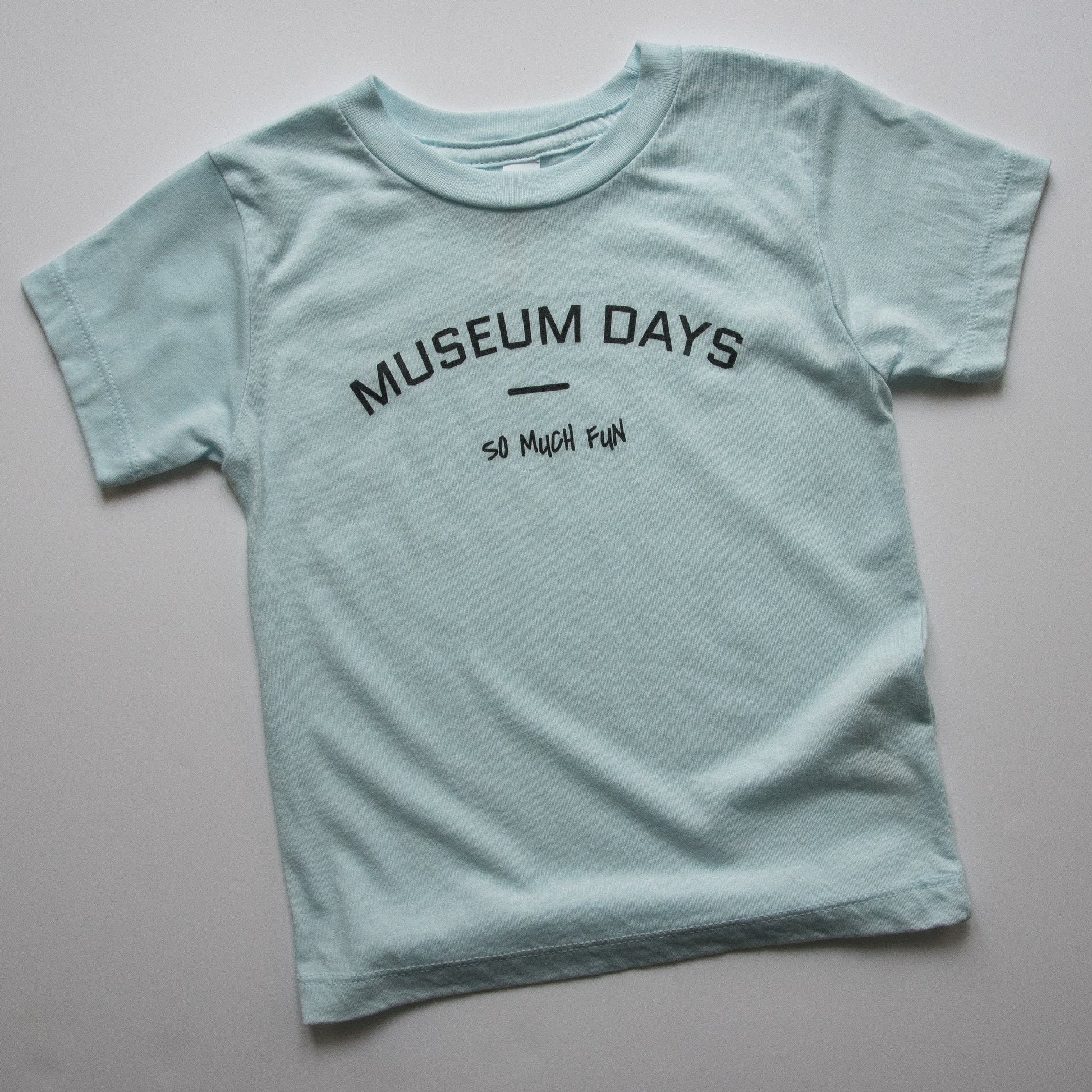 MUSEUM DAYS SO MUCH FUN - Short Sleeve Toddler Tee - 2 COLORS! - Little Mate Adventures