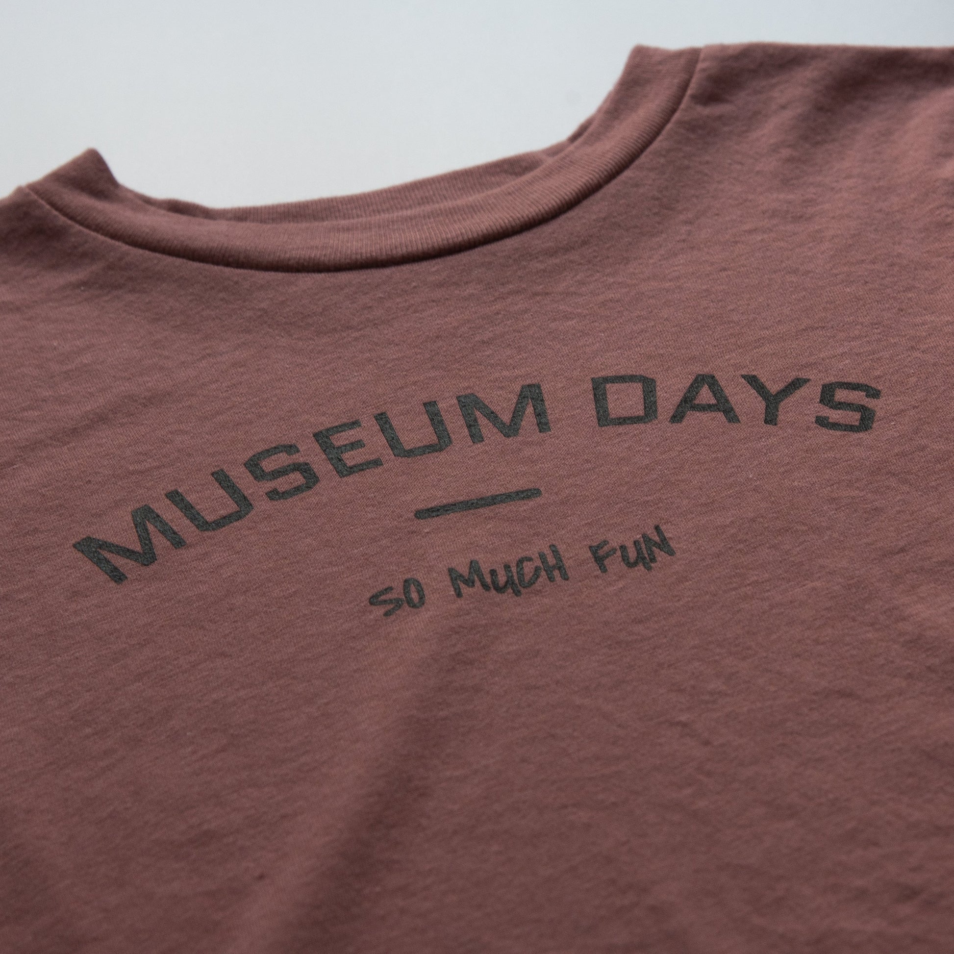 MUSEUM DAYS SO MUCH FUN - Short Sleeve Toddler Tee - 2 COLORS! - Little Mate Adventures