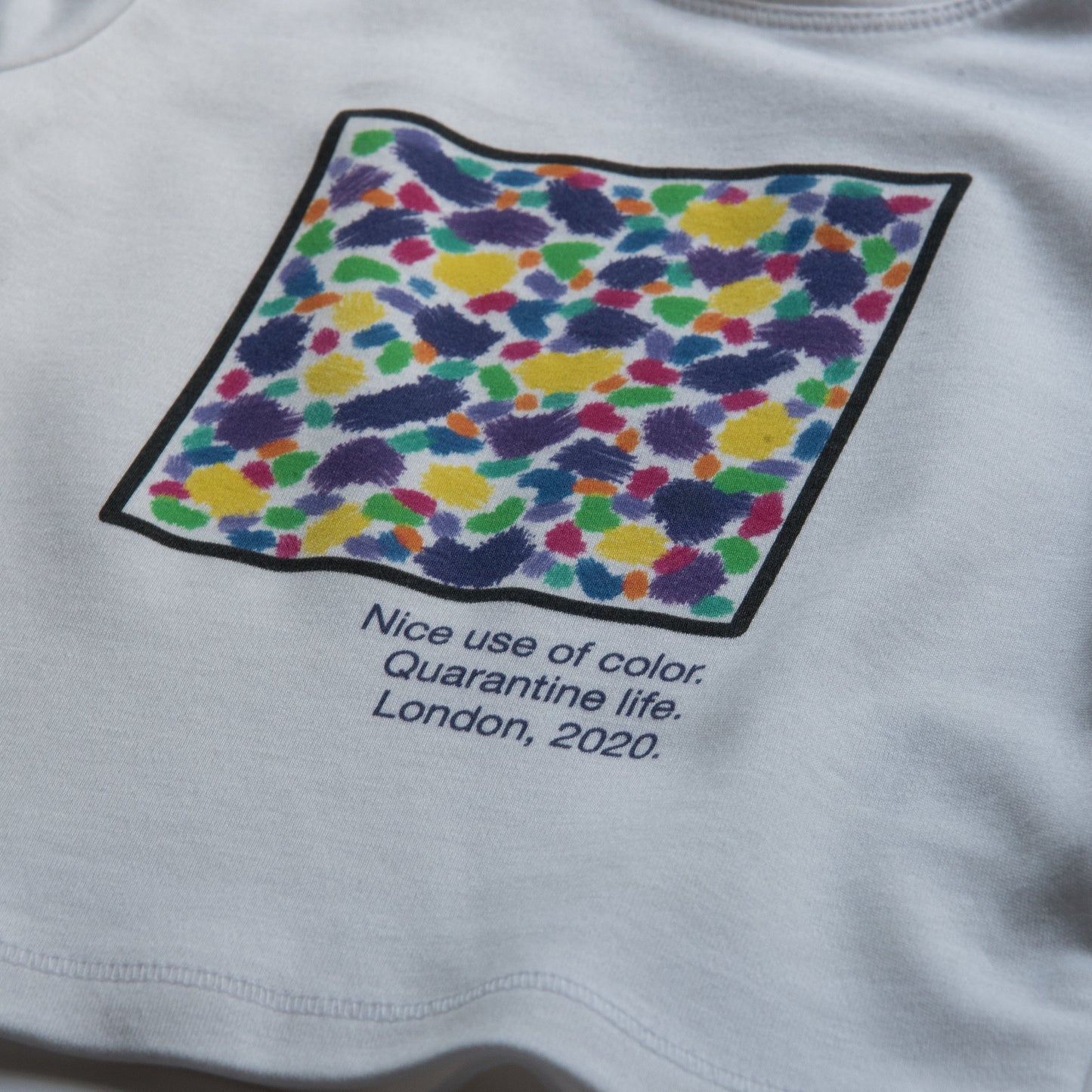 NICE USE OF COLOR - Short Sleeve Baby Tee - Little Mate Adventures