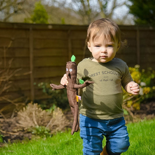 SAMPLE SALE - FOREST SCHOOL 101 SO MUCH FUN - Short Sleeve Baby Tee - Little Mate Adventures