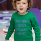 NORTHERN LIGHTS LAPLAND NIGHTS - Organic Cotton Kids Long Sleeve Sweatshirt