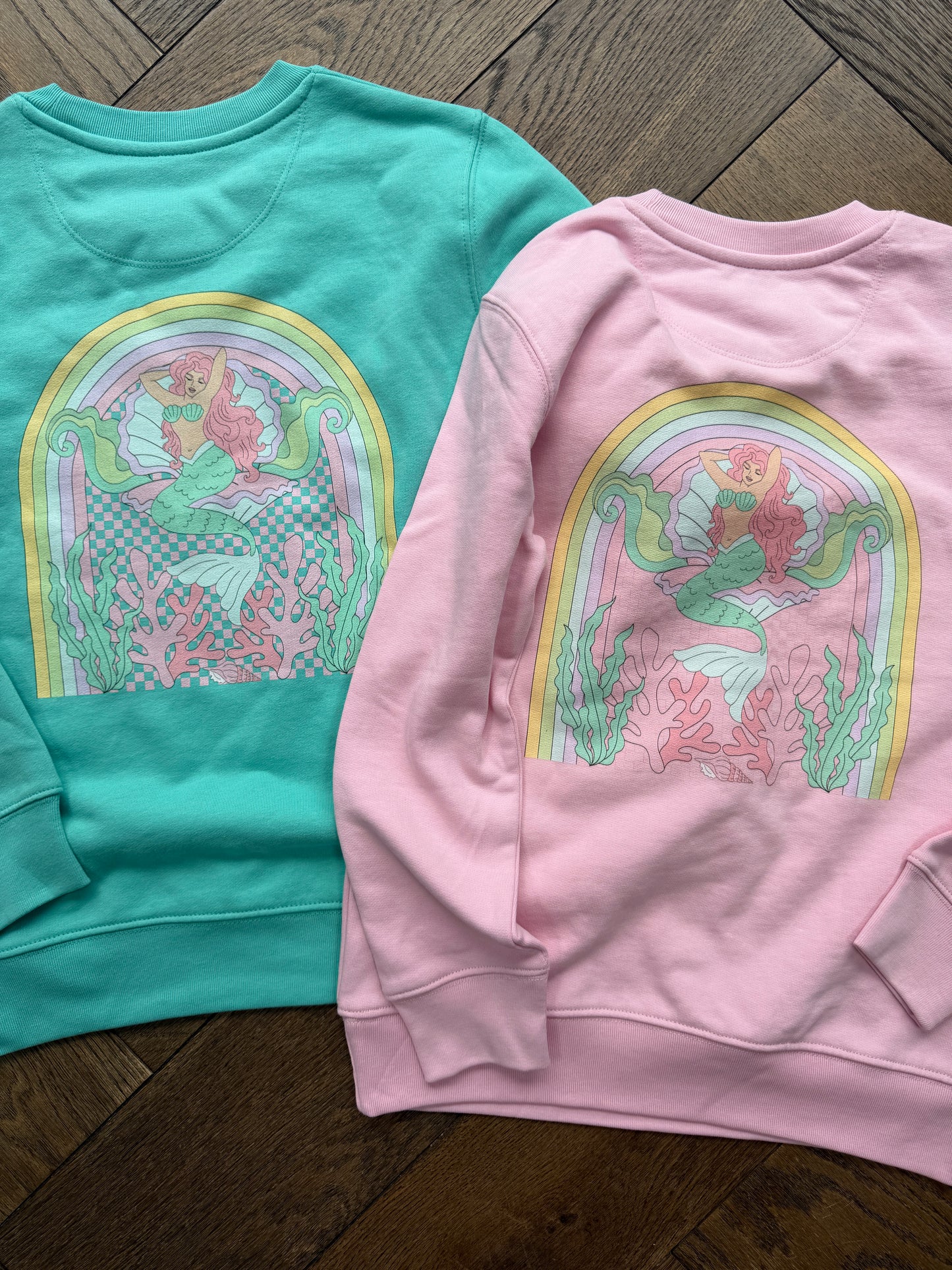 Mermaid Glam - Kids Long Sleeve Sweatshirt
