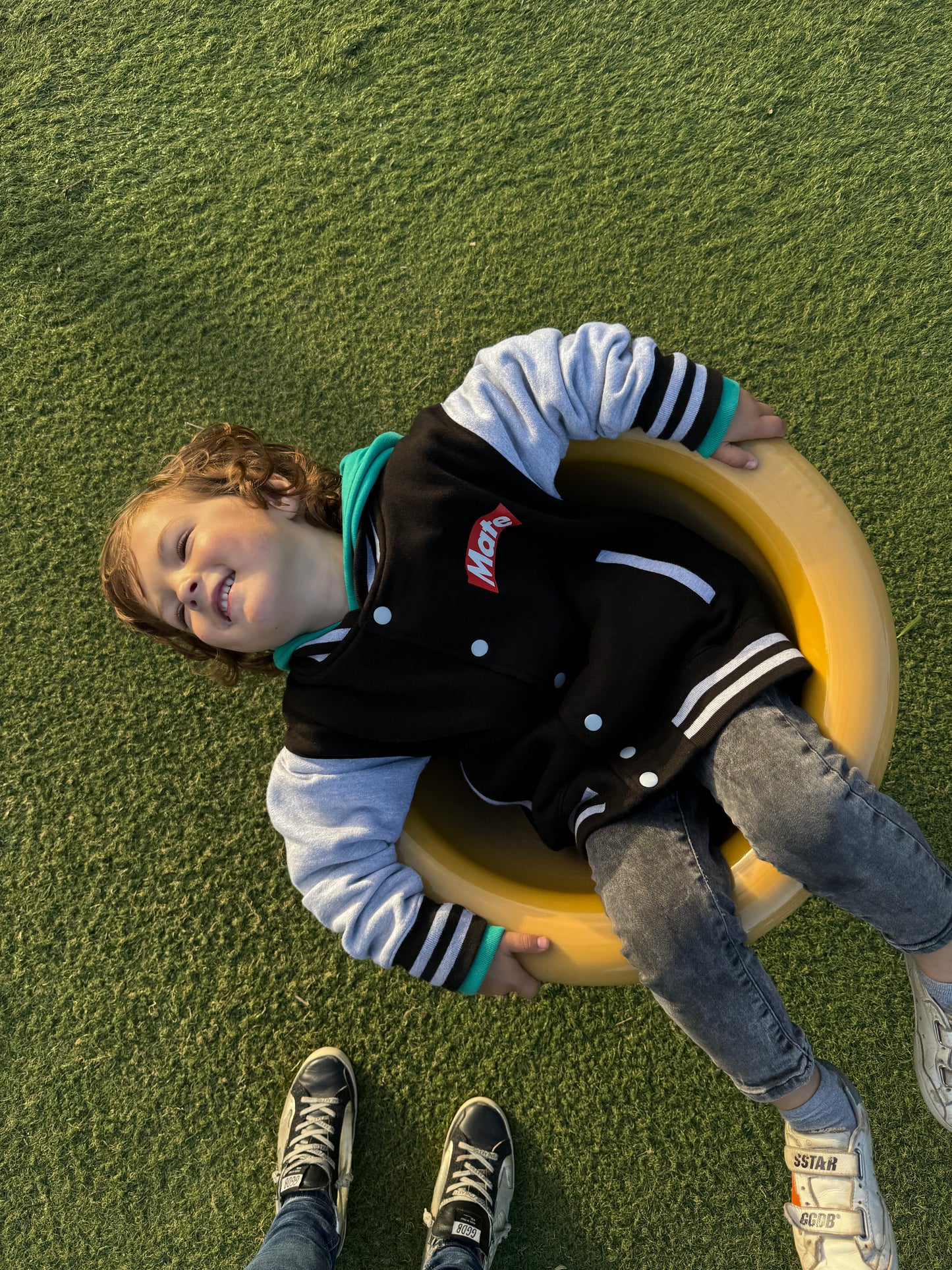 LITTLE MATE WORLD TRAVELLER - Kid’s Varsity Jacket