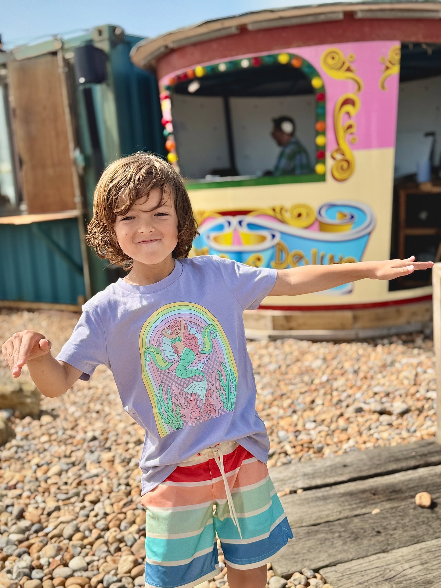 Mermaid Glam - Kid's Short Sleeve T-Shirt