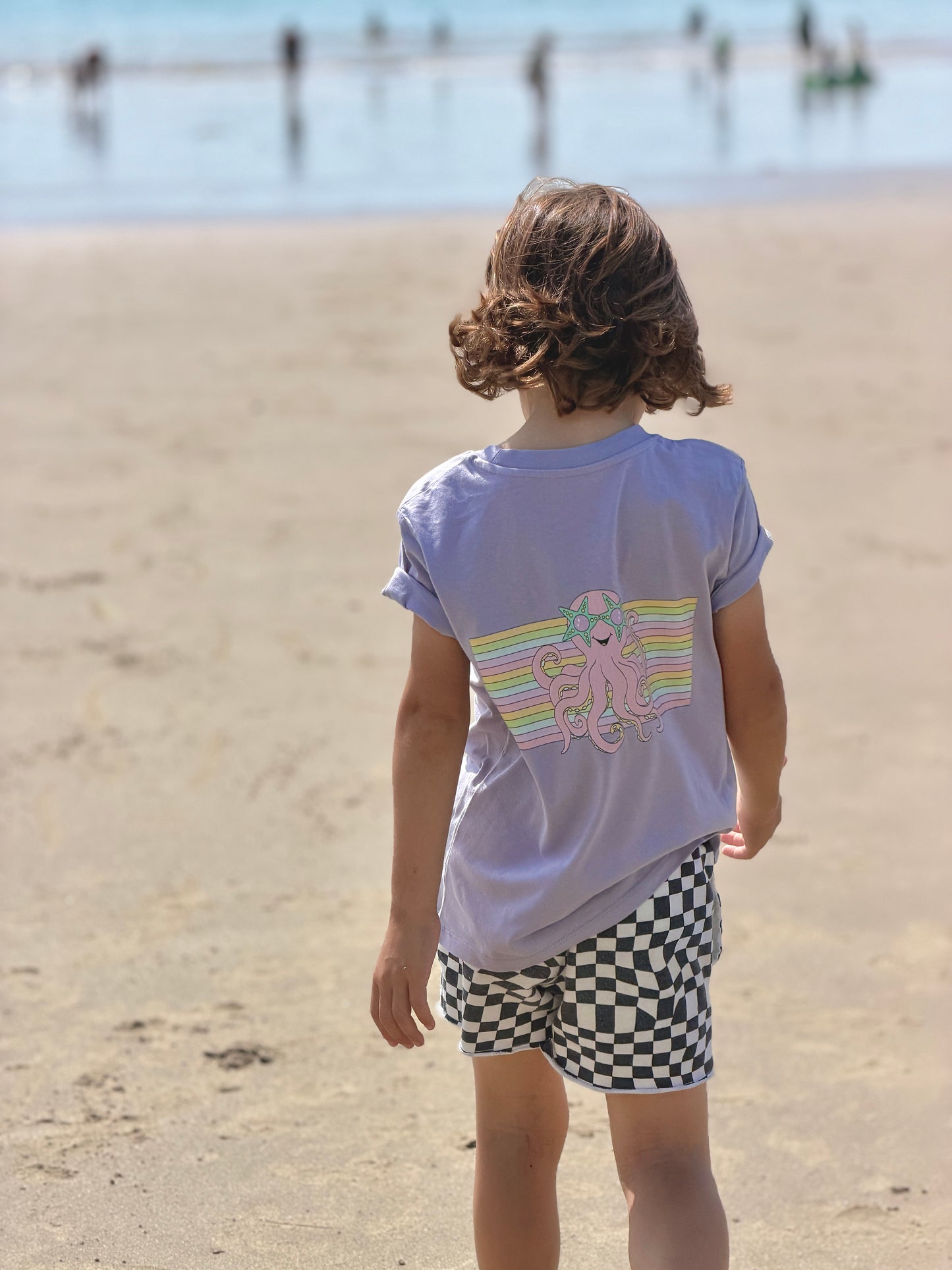 Seaside Disco - Kid's Short Sleeve T-Shirt
