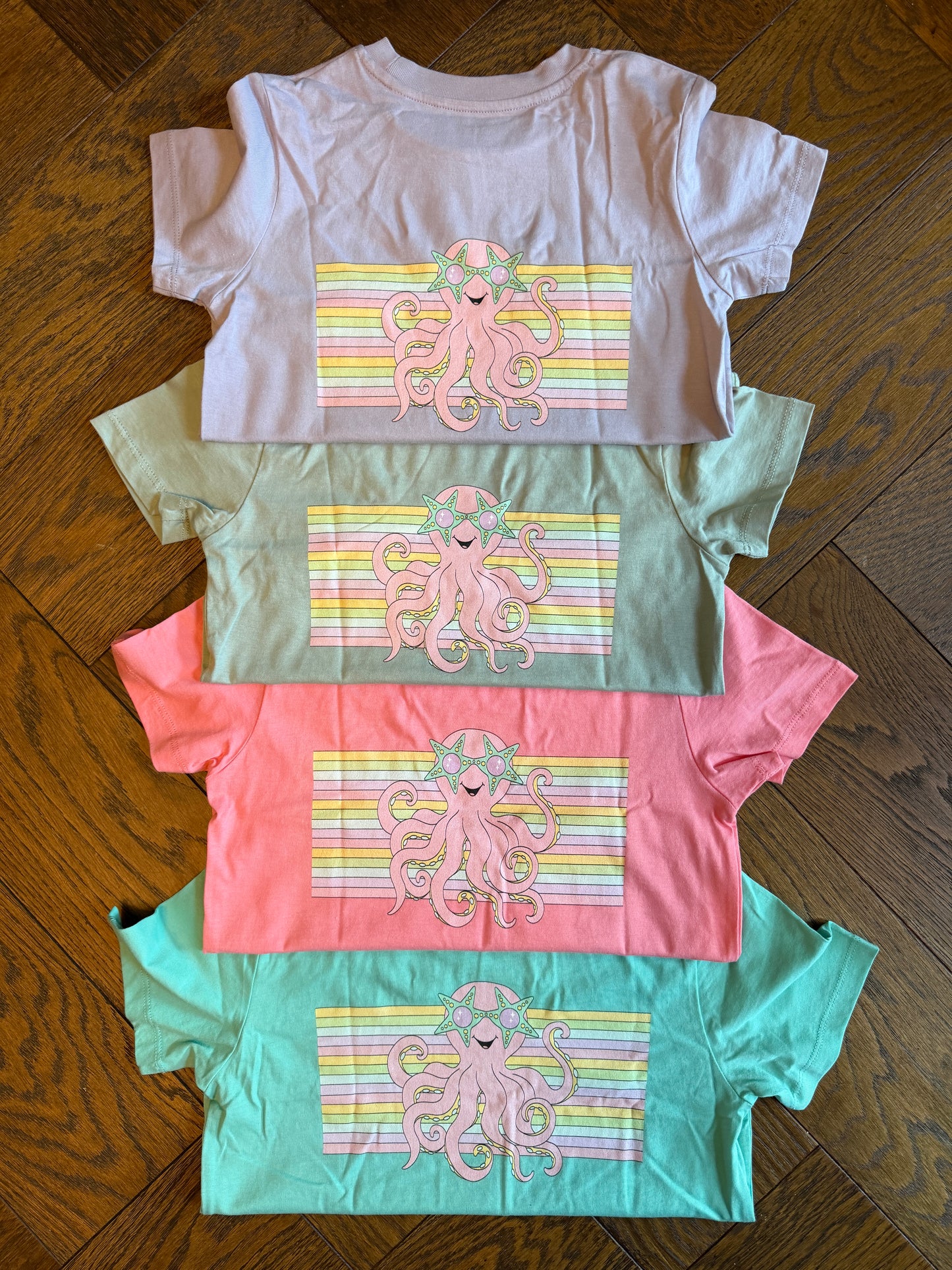 Seaside Disco - Kid's Short Sleeve T-Shirt
