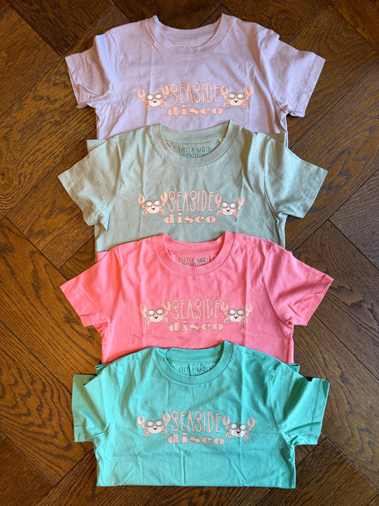 Seaside Disco - Kid's Short Sleeve T-Shirt