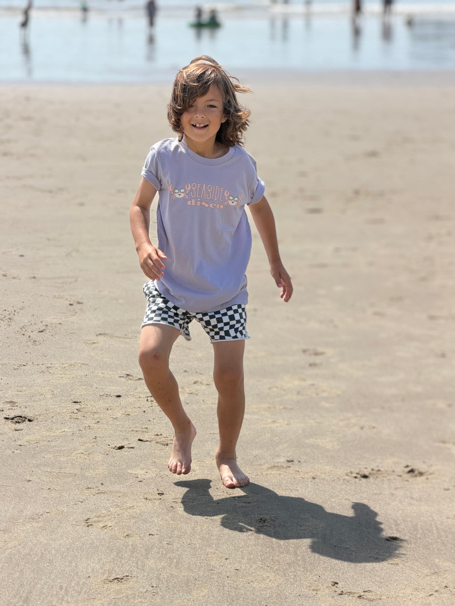 Seaside Disco - Kid's Short Sleeve T-Shirt