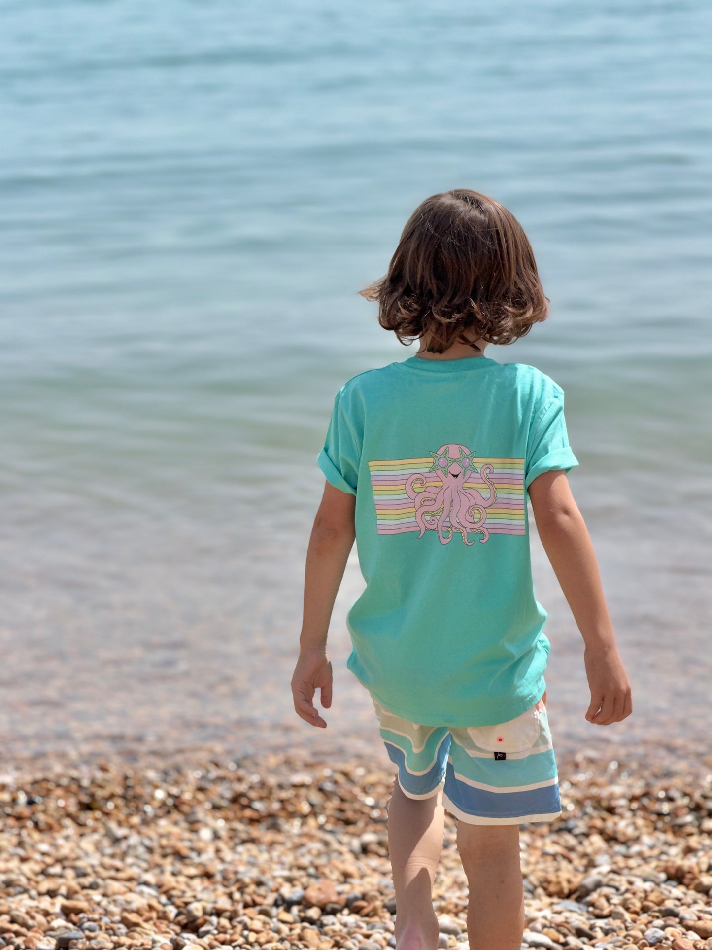 Seaside Disco - Kid's Short Sleeve T-Shirt