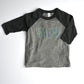 LITTLE MATE ADVENTURES LOGO TEE - 3/4 Baseball Sleeve Toddler Tee - Little Mate Adventures 