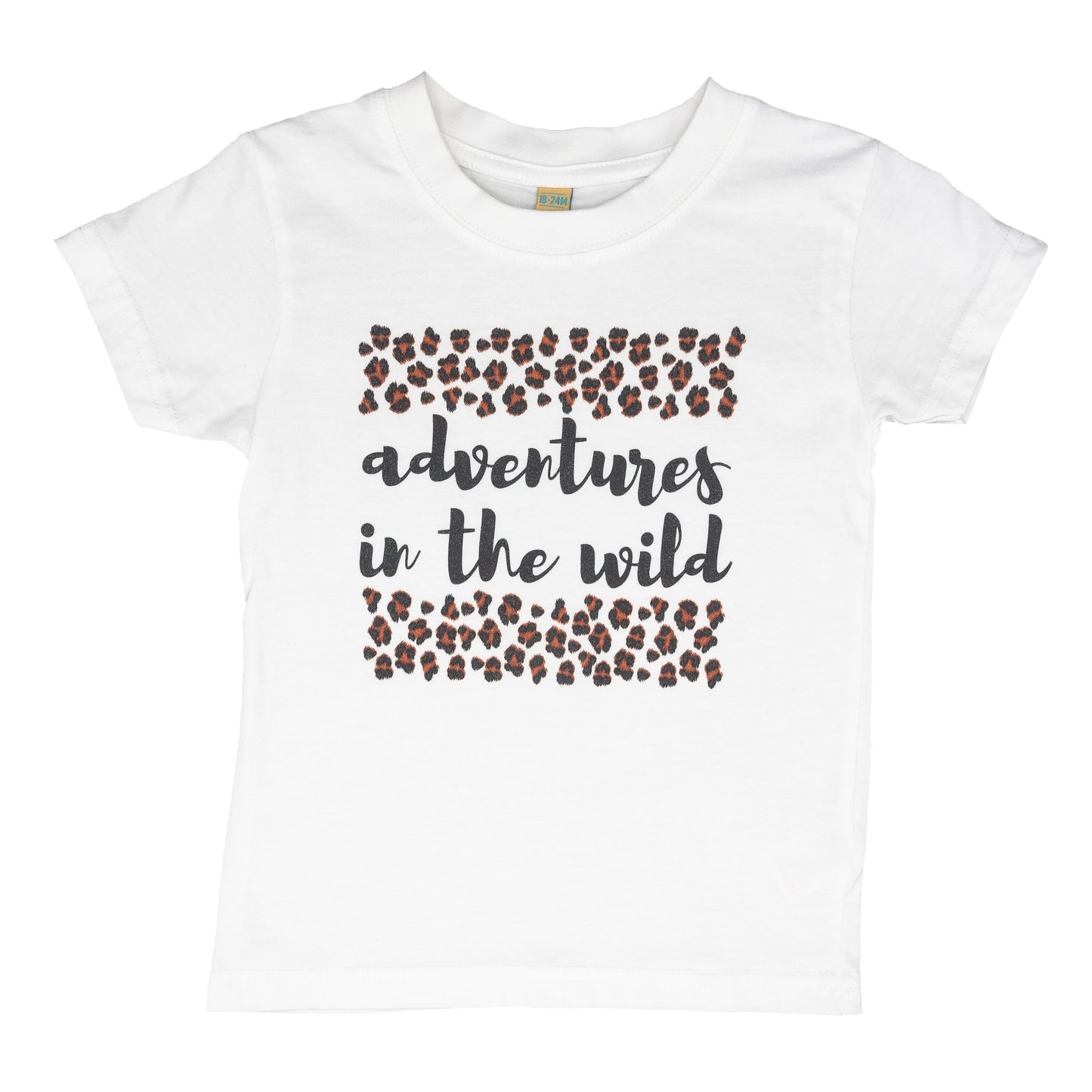 ADVENTURES IN THE WILD - Short Sleeve T Shirt - Little Mate Adventures