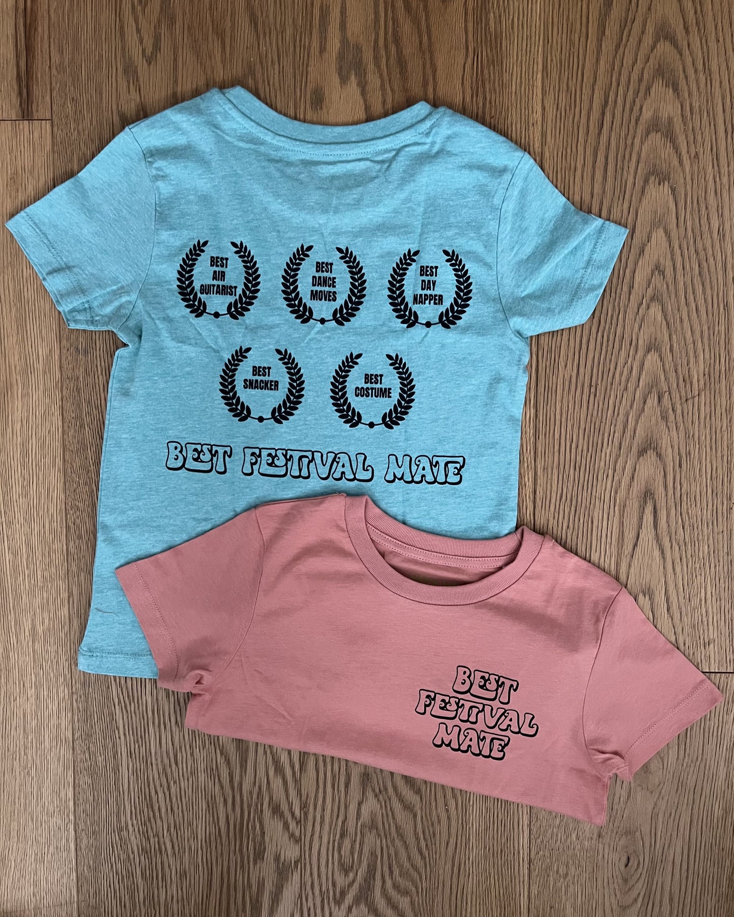 BEST FESTIVAL MATE - Organic Kids T-Shirt - Little Mate Adventures