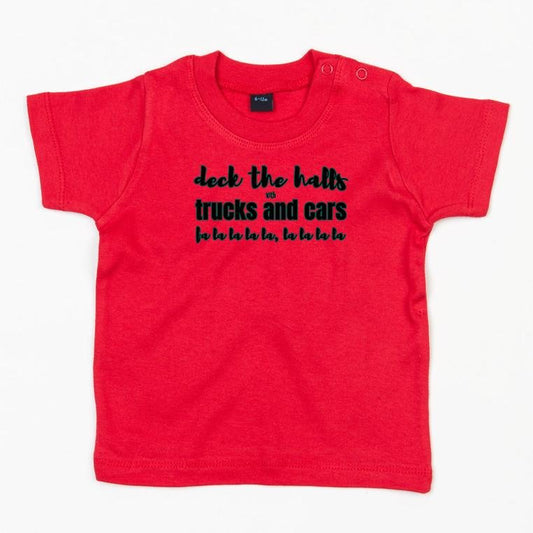 DECK THE HALLS - Short Sleeve T Shirt - Little Mate Adventures