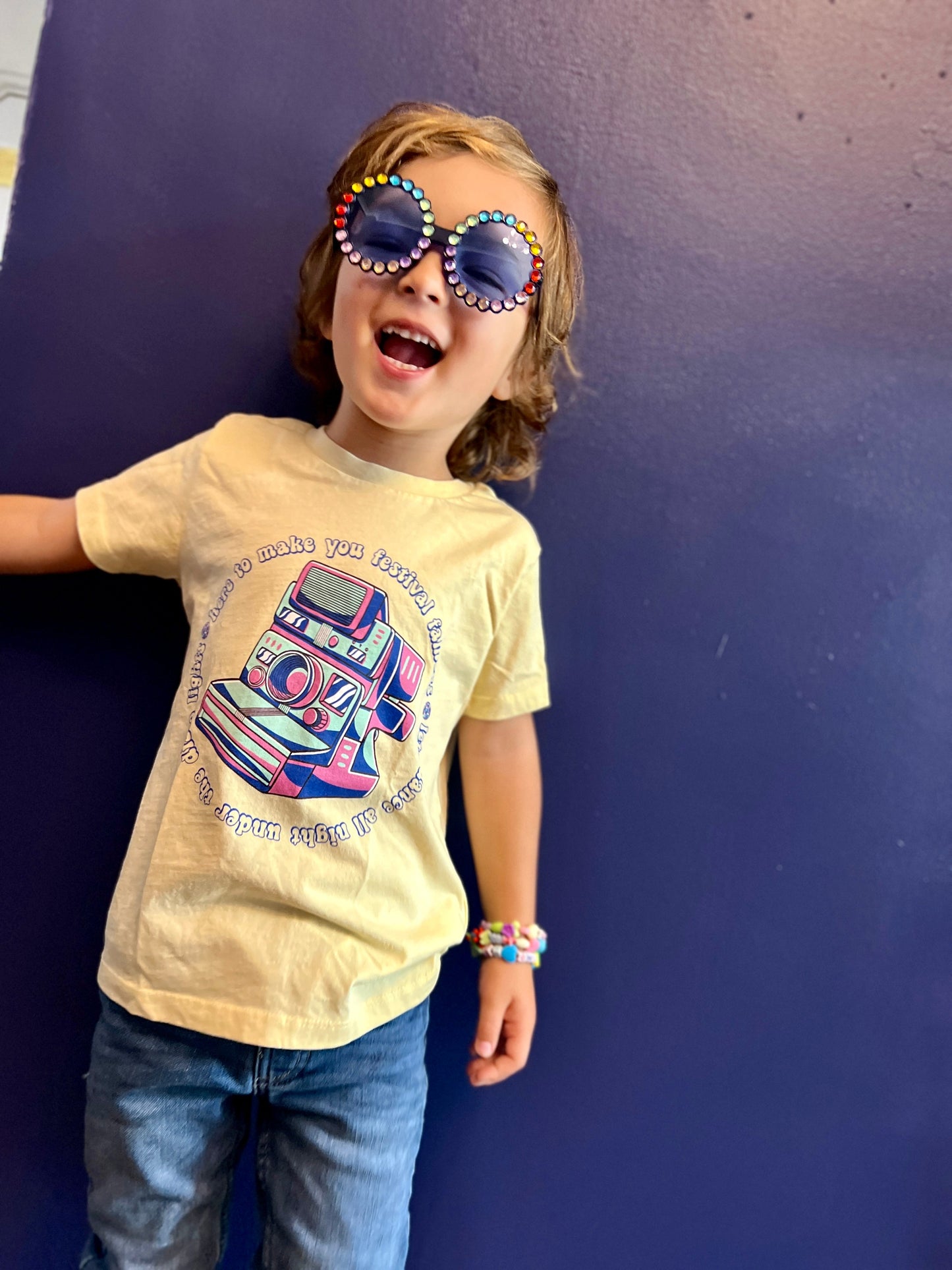 FESTIVAL FAMOUS - Organic Kids T-Shirt - Little Mate Adventures