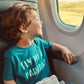 FLY ME TO PARADISE - Organic Cotton Kids Short Sleeve T Shirt - Little Mate Adventures