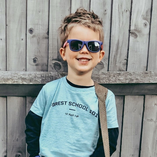 FOREST SCHOOL 101 SO MUCH FUN - Toddler + Youth Short Sleeve T Shirt - Little Mate Adventures