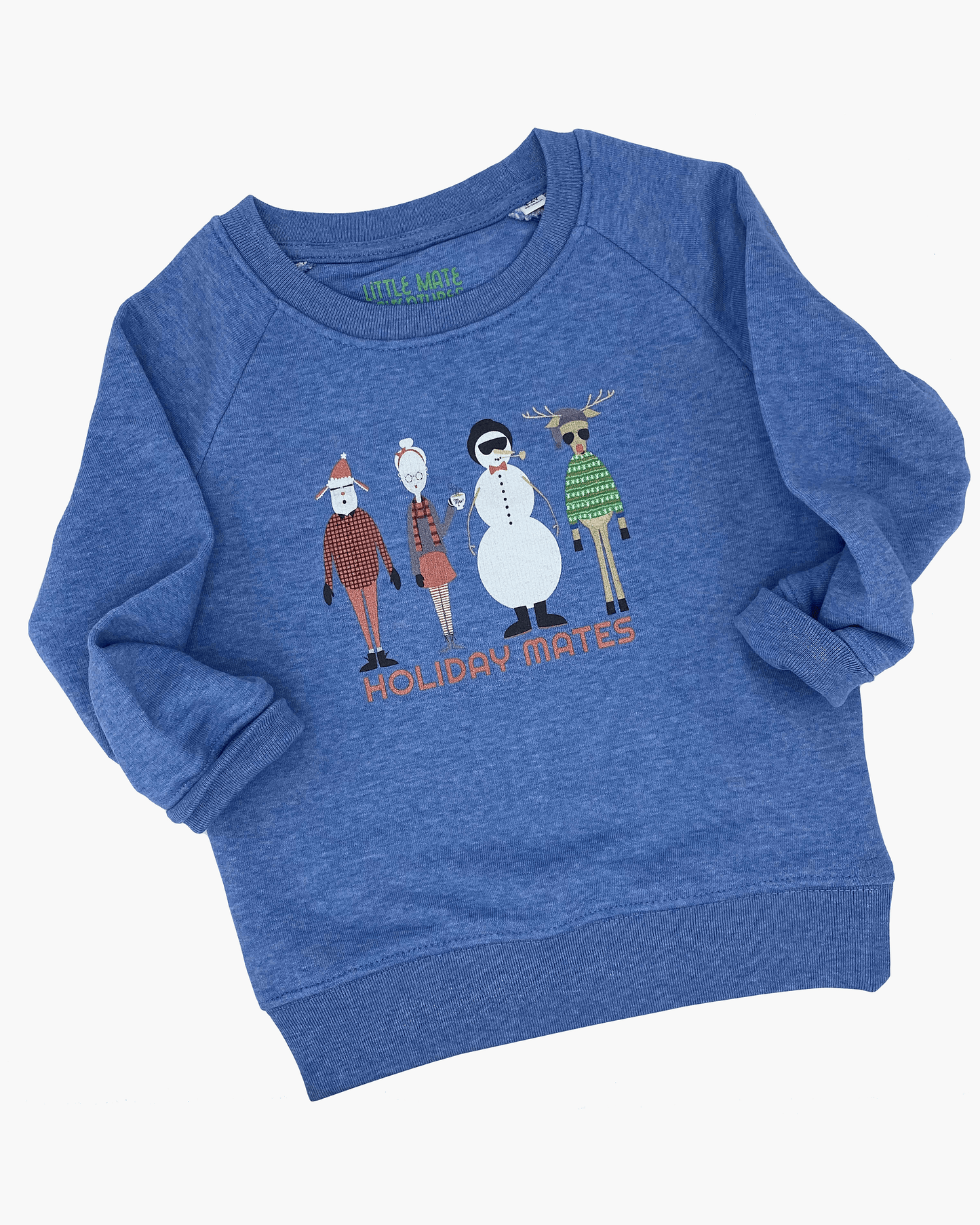 HOLIDAY MATES - Kids + Adult Sweatshirt Matching - two colours and styles - Little Mate Adventures