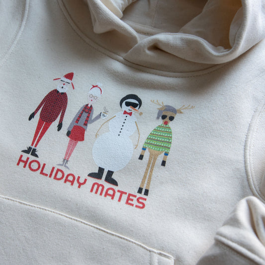 HOLIDAY MATES - Toddler + Youth Hoodie Sweatshirt - Little Mate Adventures