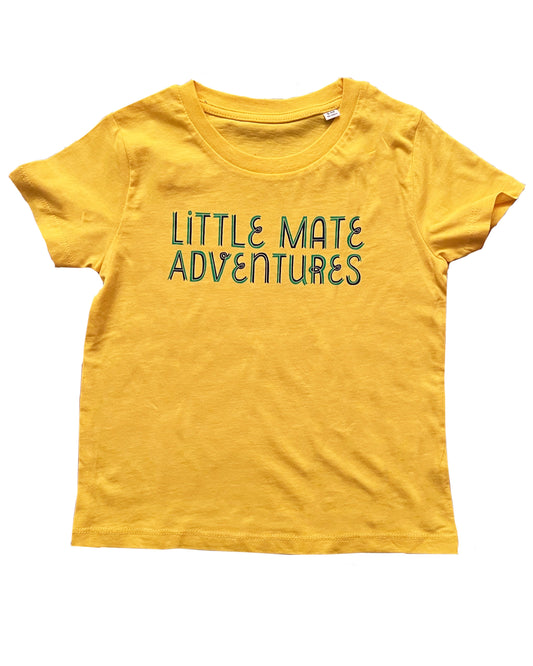 LITTLE MATE ADVENTURES LOGO TEE - Short Sleeve T Shirt - Little Mate Adventures