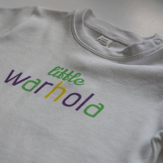 LITTLE WARHOLA GREEN - Short Sleeve Baby Tee - Little Mate Adventures 