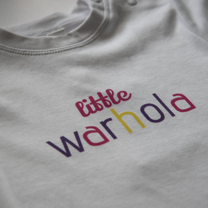 LITTLE WARHOLA PINK - Short Sleeve Baby Tee - Little Mate Adventures 