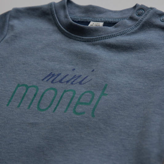 MINI MONET - Short Sleeve Baby T Shirt - Little Mate Adventures 