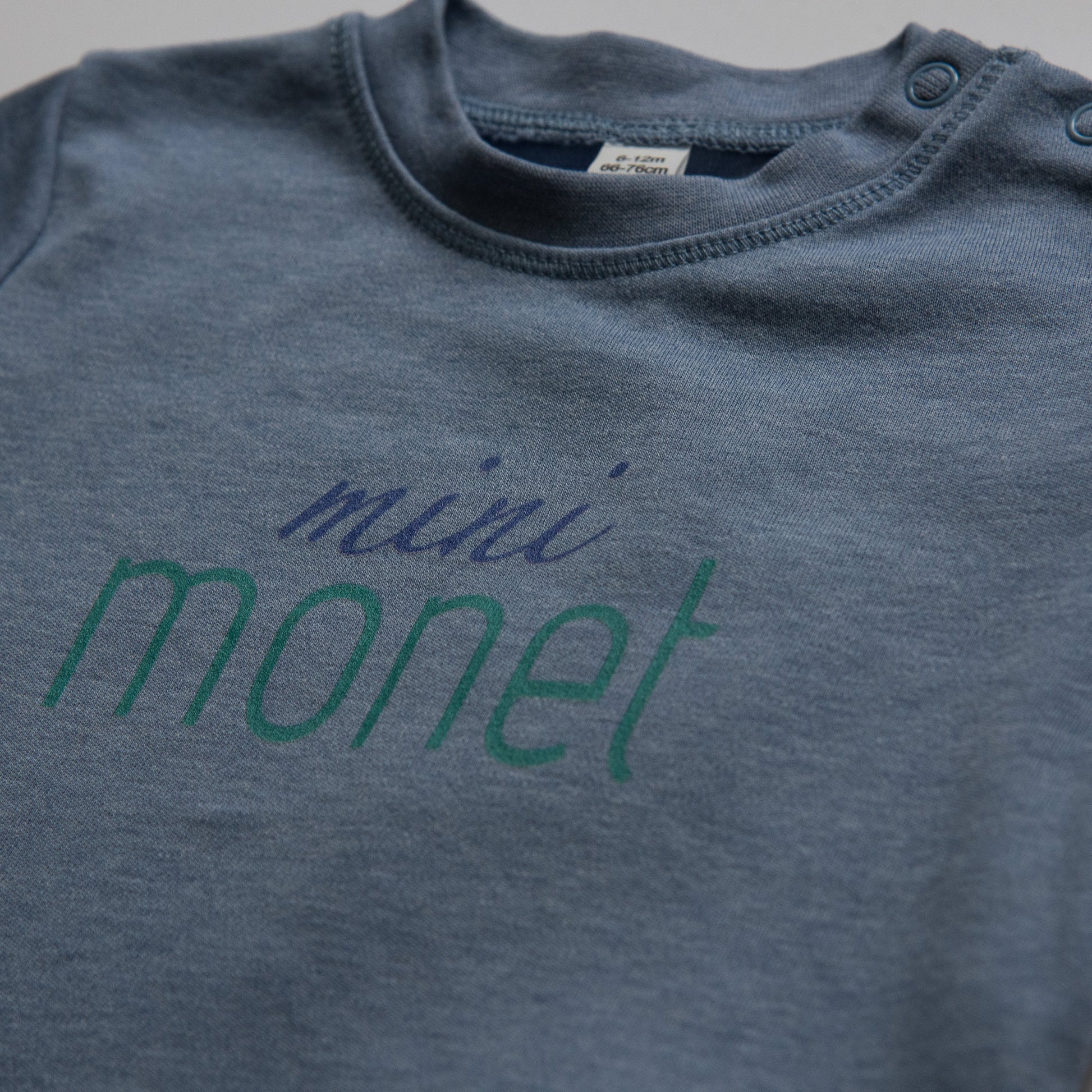 MINI MONET - Short Sleeve Baby T Shirt - Little Mate Adventures 