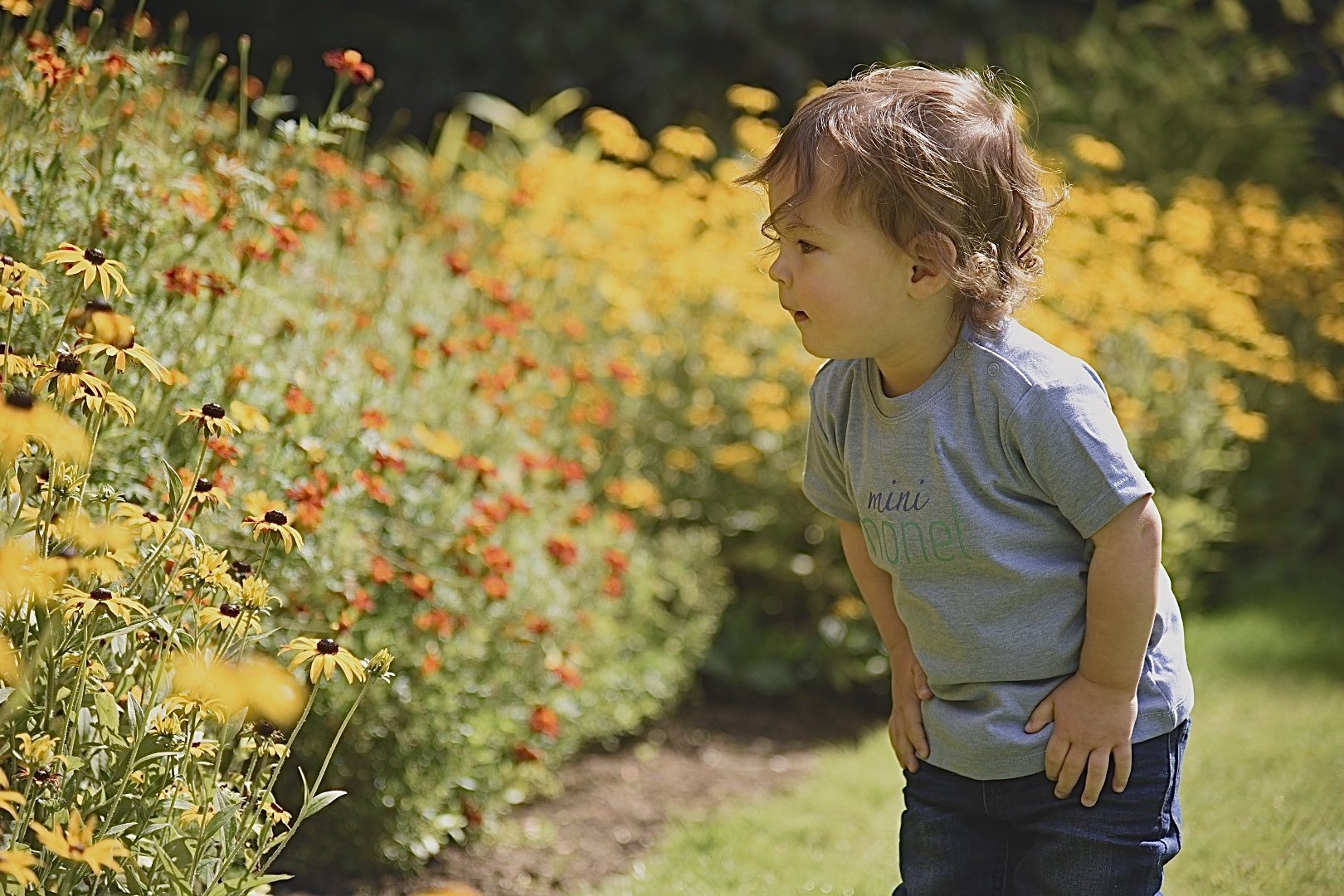 MINI MONET - Short Sleeve Baby T Shirt - Little Mate Adventures