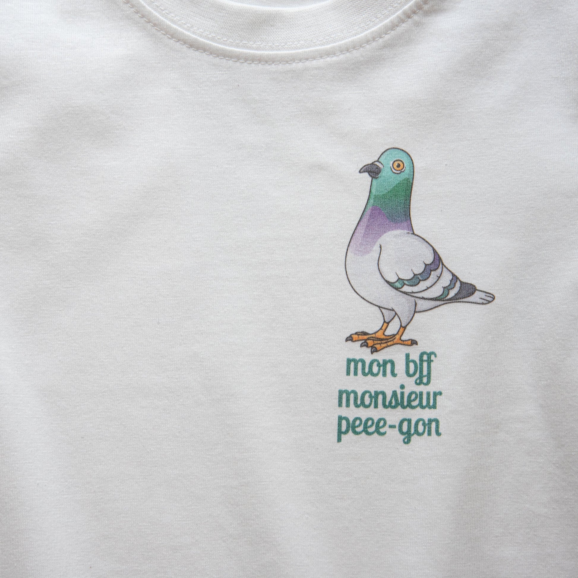 MONSIEUR PEEE-GON - Short Sleeve T Shirt - Little Mate Adventures