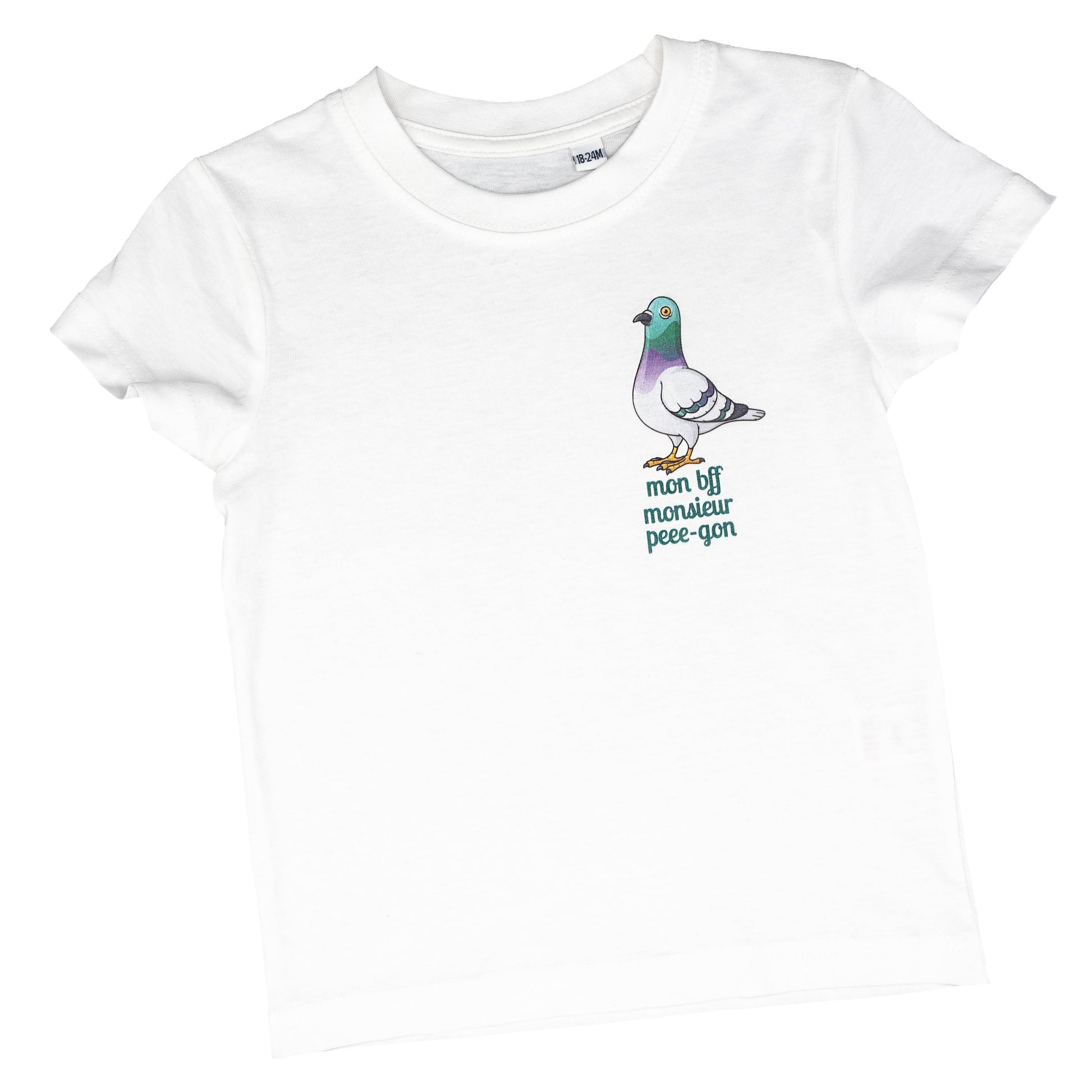 MONSIEUR PEEE-GON - Short Sleeve T Shirt - Little Mate Adventures