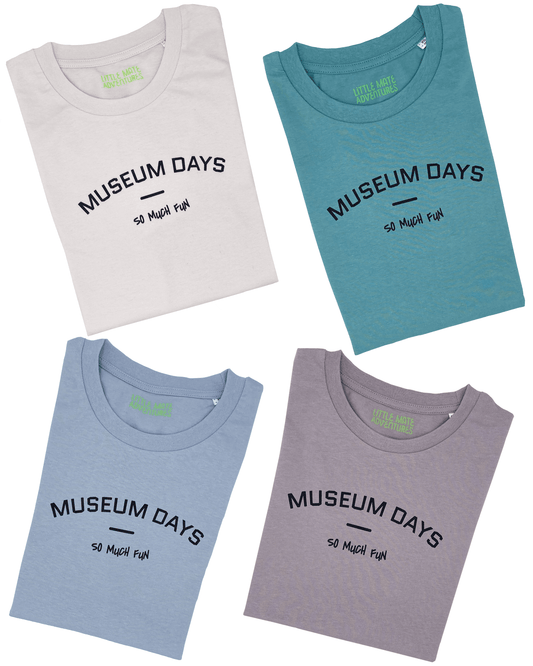 MUSEUM DAYS SO MUCH FUN - Best Selling Kids T-Shirt - Little Mate Adventures