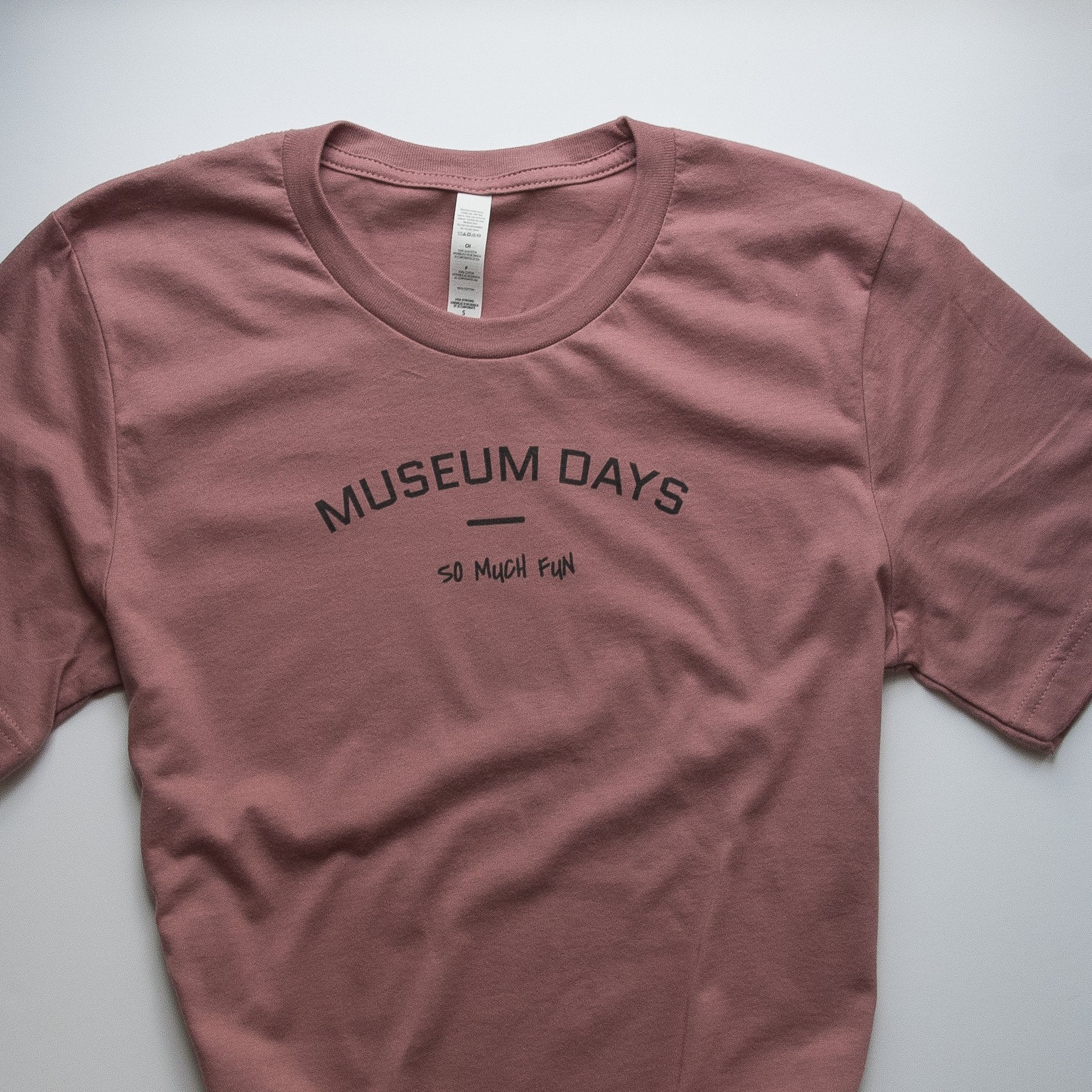 MUSEUM DAYS SO MUCH FUN - Short Sleeve Adult Tee - 3 COLORS! - Little Mate Adventures 