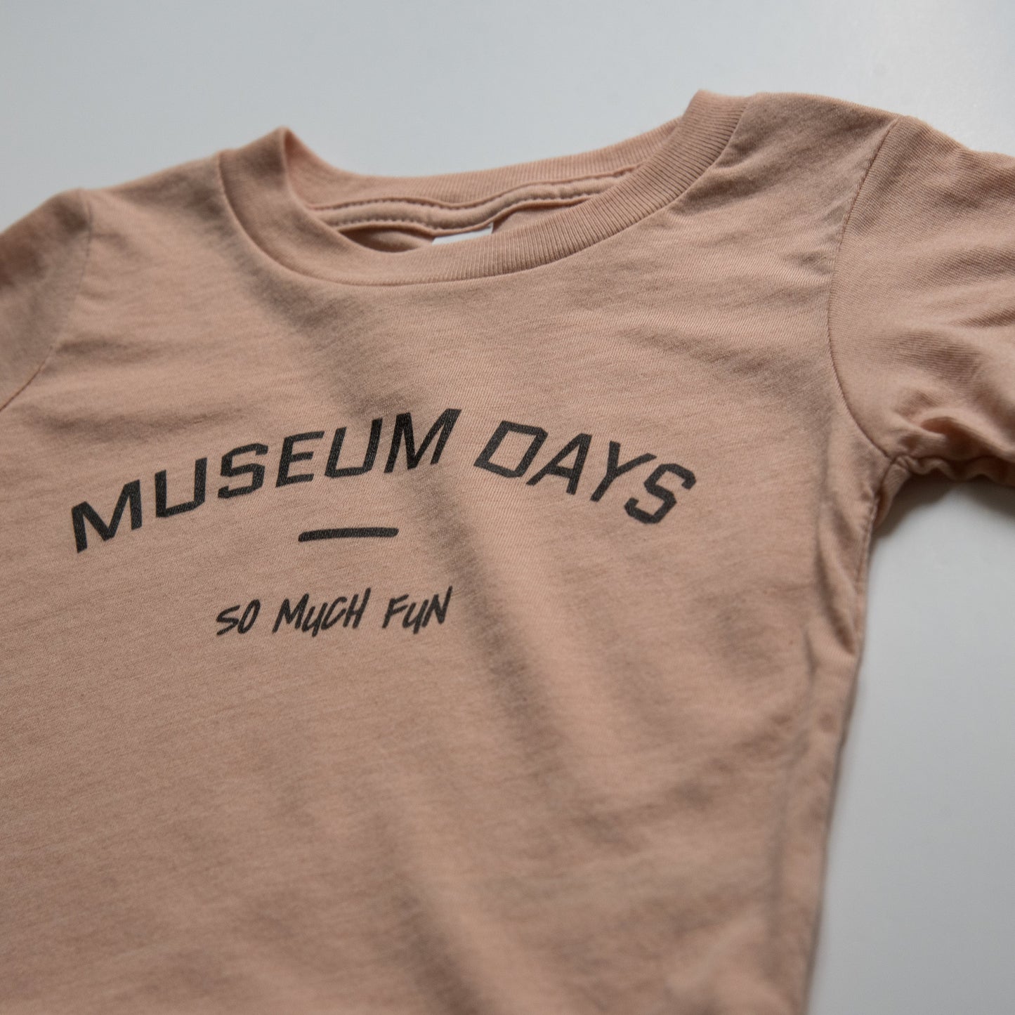 MUSEUM DAYS SO MUCH FUN - Short Sleeve Youth Tee - 2 COLORS! - Little Mate Adventures 