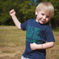 OFF WE GO TO ENGLAND - Short Sleeve Baby T Shirt - Little Mate Adventures