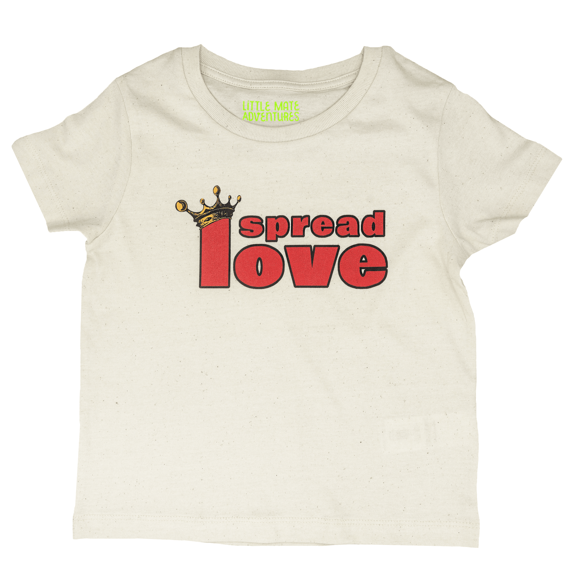 SPREAD LOVE - Short Sleeve T-Shirt - Little Mate Adventures