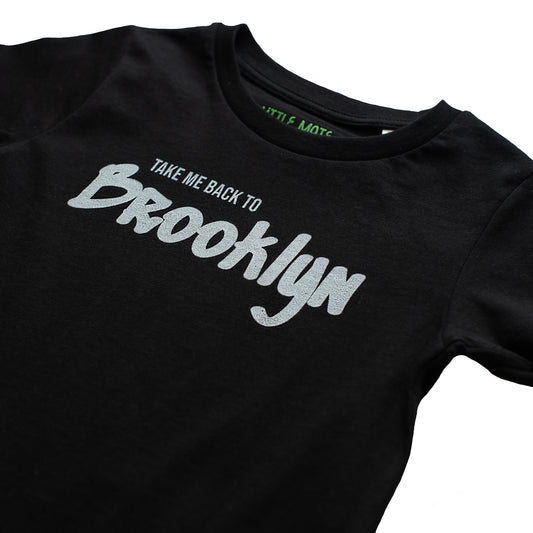 TAKE ME BACK TO BROOKLYN - Kid's Organic Cotton Short Sleeve T-Shirt