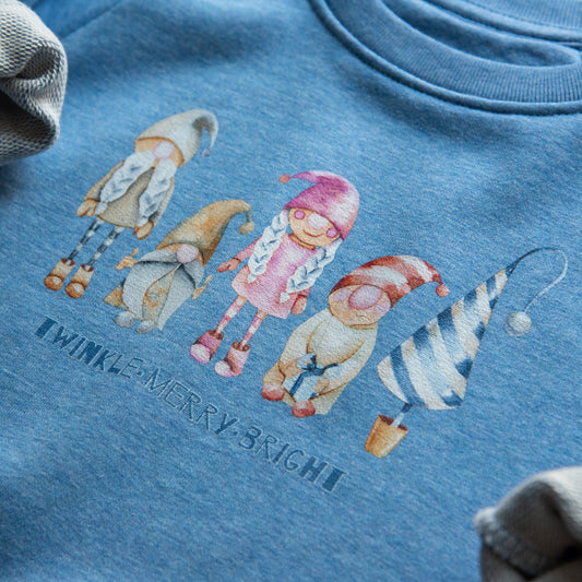 TWINKLE MERRY BRIGHT - toddler + youth sweatshirt - Little Mate Adventures