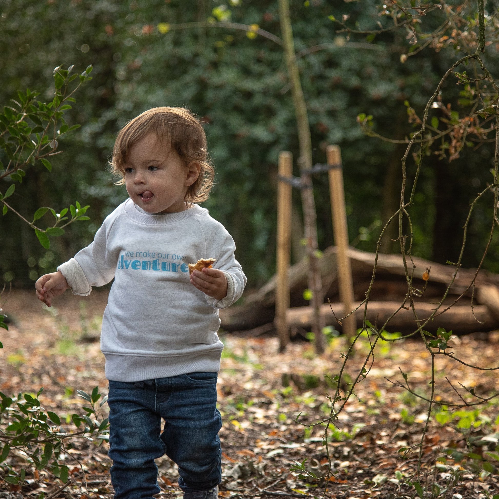 WE MAKE OUR OWN ADVENTURE - Toddler + Youth Sweatshirt - Little Mate Adventures