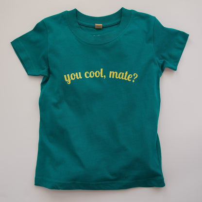 YOU COOL, MATE? - Short Sleeve Baby T Shirt - Little Mate Adventures 